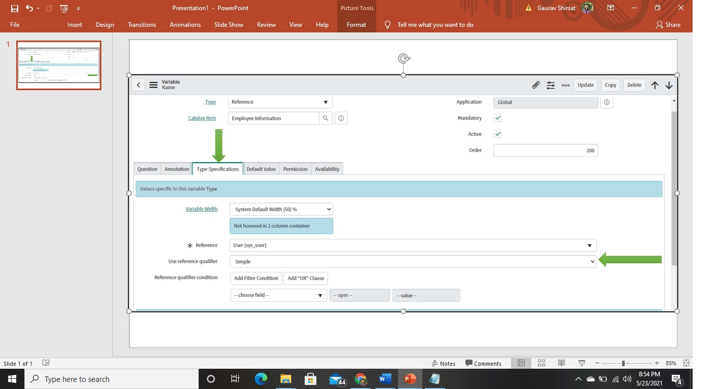 Reference Qualifier ServiceNow Community